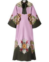 La DoubleJ - Maxi-Jurk Met Klokmouwen - Lyst