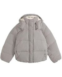Levi's - Tate Bubble Gingham Puffer Jacket - Lyst