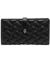 Kurt Geiger - Quilted Leather Wallet - Lyst
