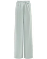 12 STOREEZ - Mica Mercerised Cotton Trousers - Lyst
