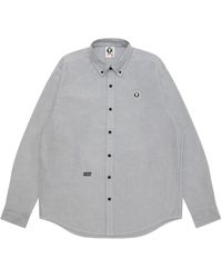 Aape By A Bathing Ape - Overhemd Met Geborduurd Logo - Lyst