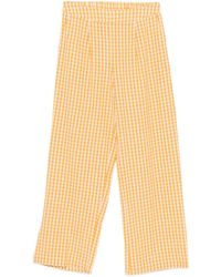 MAISON 123 - Theodore Check Trousers - Lyst