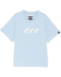 SPORT b. by agnès b. - Dino Applique T-Shirt - Lyst