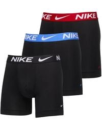 Nike - Logo-Waistband Boxer Briefs (Set Of Three) - Lyst