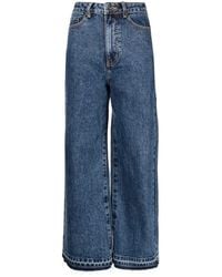 Self-Portrait - High Waist Jeans - Lyst