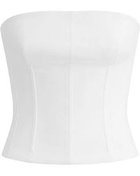 Twp - Jillian Bustier Top - Lyst
