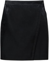 Anine Bing - Alanis Wrap Mini Skirt - Lyst