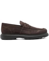 Stuart Weitzman - Suede Loafers - Lyst