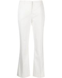 PT Torino - Flared Tailored Trousers - Lyst