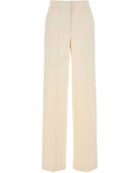 Max Mara - Cotton Fleece Trousers - Lyst
