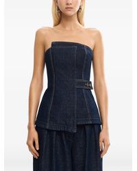 Significant Other - Micah Denim Top - Lyst