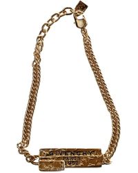 Givenchy - Chain plaque bracelet - Lyst