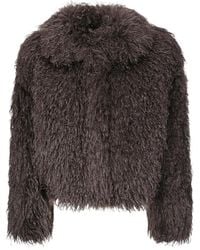Tagliatore - Veste À Col En Fourrure Artificielle - Lyst