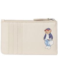 Polo Ralph Lauren - Polo Bear Leather Card Holder - Lyst