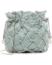 Rosantica - Crystal-Embellished Clutch Bag - Lyst