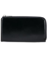 Maison Margiela Cartera continental - Negro