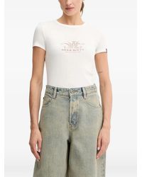 Miss Sixty - Print-Detail T-Shirt - Lyst