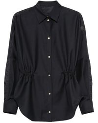 Moncler - Drawstring-Waist Shirt - Lyst