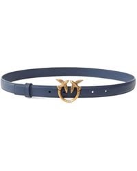 Pinko - Love Berry Buckle Leather Belt - Lyst