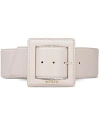 Guess - Square-Buckle Belt - Lyst