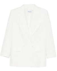 Max Mara - Piqué Jersey Olimpia Jacket - Lyst