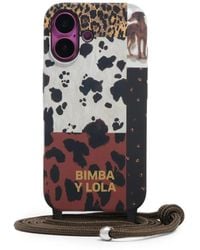 Bimba Y Lola - Pony Patchwork Iphone 16 Rigid Case - Lyst