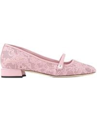 Jimmy Choo - Elisa Ballerina Ballet Flats - Lyst