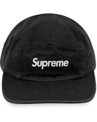 Supreme - Ausgeblichene Camp Ii Chino-Twill-Baseballkappe - Lyst