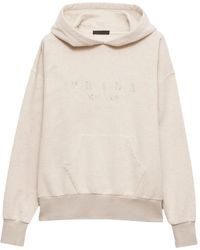 Prada - Cotton Fleece Hoodie - Lyst