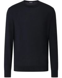 ZEGNA - Trofeo 15Milmil15 Wool Crewneck Sweater - Lyst