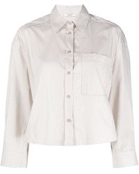 Peserico - Long-Sleeve Stripe Shirt - Lyst