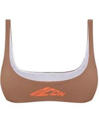DSquared² - Sujetador De Bikini Con Logo - Lyst