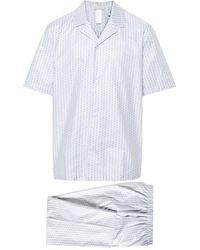 Hanro - Logo-print Cotton Pyjamas - Lyst