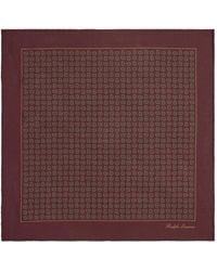 Ralph Lauren - Paisley-Print Pocket Square - Lyst
