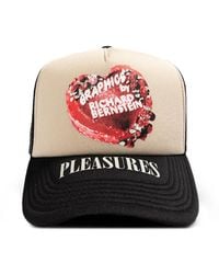 Pleasures - Logo-Print Baseball Cap - Lyst