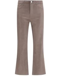 L'Agence - Kendra Mock Pocket Flared Trousers - Lyst