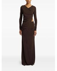 Christopher Esber - Cut-out draped maxi dress - Lyst