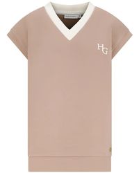 HOUSE OF GRAVITY - Spencer Logo-Embroidered Top - Lyst