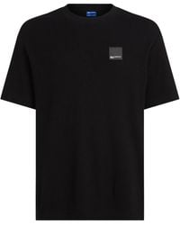 Karl Lagerfeld - Waffle-Knit T-Shirt - Lyst