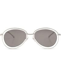 DIESEL - Oval-Frame Sunglasses - Lyst