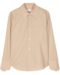 Toga - Pointed-collar Cotton Shirt - Lyst