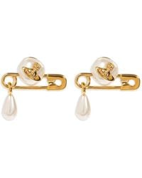 Vivienne Westwood - Oorbellen Met Orb-Detail - Lyst