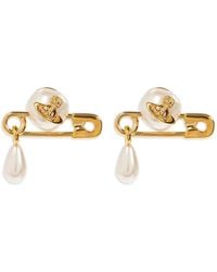 Vivienne Westwood - Oorbellen Met Orb-Detail - Lyst