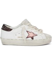Golden Goose - グリッター スターパッチ スニーカー - Lyst