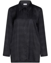 Marella - Mllballata Check-Print Twill Shirt - Lyst