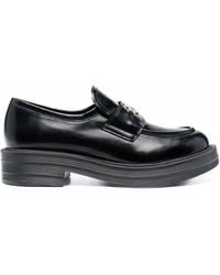 Love Moschino - Logo-Plaque Chunky Loafers - Lyst