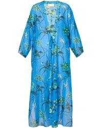 Erdem - Floral-print Cover-up Dress - Lyst