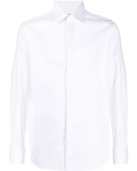 Xacus - Chemise Ajustée À Boutonnière Dissimulée - Lyst