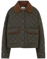 Miu Miu - Gewatteerd Bomberjack - Lyst