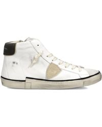 Philippe Model - Prsx High-Top Leather Sneakers - Lyst